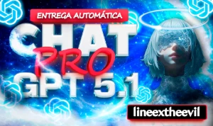 Chat GPT 5.1 PRO + Entrega Automática 🎁  (30 DIAS). - Assinaturas e Premium
