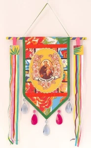 Estandarte Retalho de Chita Santo Antônio - Artesanato e Personalizados