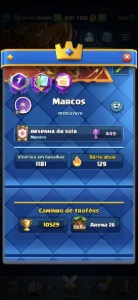 Conta Clash Royale