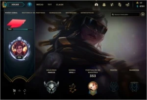 Conta Lol 171 skin - League of Legends