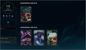 CONTAS DE LOL LVL30+(EMAIL VERIFICADO) +6 MESES INATIVA - League of Legends