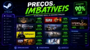 Coleção de Jogos PC Conta Steam