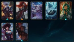 VENDO CONTA NO LOL COM VÁRIAS SKINS E MAESTRIAS - League of Legends