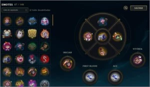 VENDO CONTA NO LOL COM VÁRIAS SKINS E MAESTRIAS - League of Legends
