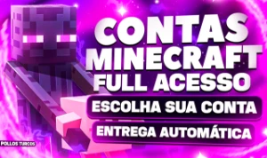 CONTA MINECRAFT ORIGINAL 