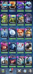 Conta De Clash Royale 10 Anos