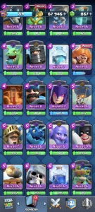 Conta De Clash Royale 10 Anos
