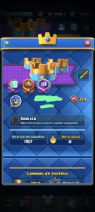 Conta De Clash Royale 10 Anos