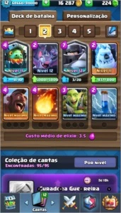 CONTA CLASH ROYALE LVL 12 TROCA DE NICK DISPONIVEL