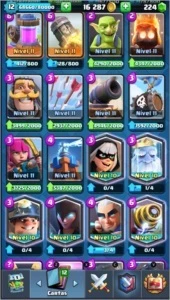CONTA CLASH ROYALE LVL 12 TROCA DE NICK DISPONIVEL