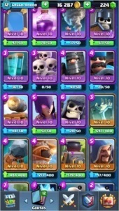 CONTA CLASH ROYALE LVL 12 TROCA DE NICK DISPONIVEL