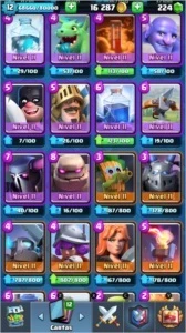 CONTA CLASH ROYALE LVL 12 TROCA DE NICK DISPONIVEL