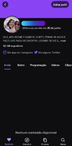 Conta twitch com 4k de seguidores e com afiliado - Redes Sociais