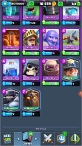 arena9 xp9 com 3 lendarias Boas - Clash Royale