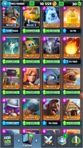 arena9 xp9 com 3 lendarias Boas - Clash Royale