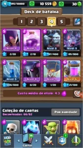 arena9 xp9 com 3 lendarias Boas - Clash Royale