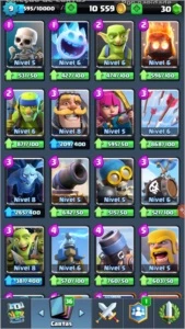 arena9 xp9 com 3 lendarias Boas - Clash Royale