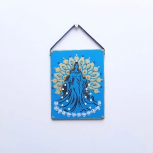 Quadro Mandala Iemanjá P - Artesanato e Personalizados