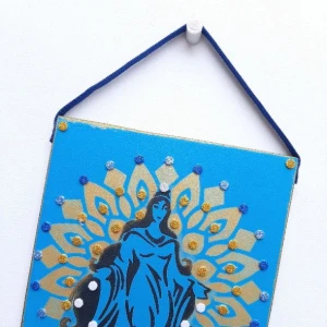 Quadro Mandala Iemanjá P - Artesanato e Personalizados