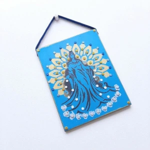 Quadro Mandala Iemanjá P - Artesanato e Personalizados