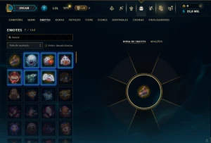 Platina 2 com 35 Champs e 5 Skins - League of Legends LOL