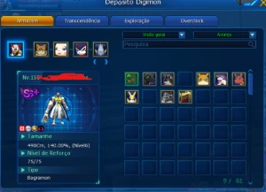Ladmo – Conta Alphamon | Lvl 150 - Digimon Masters Online