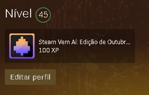 CONTA STEAM LEVEL 45 COM 80 JOGOS E VÁRIAS INSIGNIAS