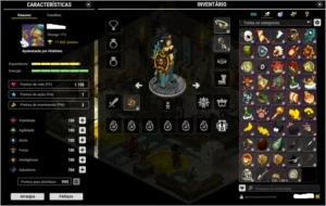SRAM TOP 3 SUCESSOS CROCABULIA COM ORNAMENTO DE ELIOCALIPSE - Dofus