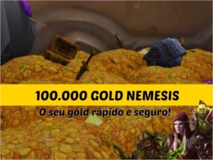 100k Gold Wow Nemesis Ouro - Blizzard