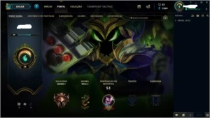 Conta LoL Smurf - League of Legends