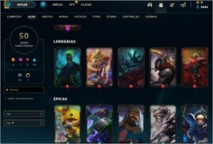 Conta League of legends LOL