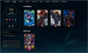 Conta League of legends LOL