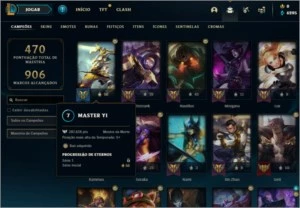Conta League of legends LOL