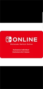 Nintendo Switch Online (3 Meses) - Individual Membership - Gift Cards