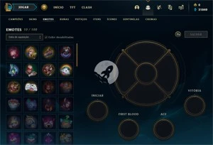 Conta Diamante 4 - Smurf LOL (league of legends) ELOMOON