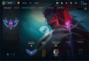 Conta Diamante 4 - Smurf LOL (league of legends) ELOMOON