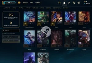 Conta Diamante 4 - Smurf LOL (league of legends) ELOMOON