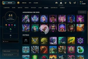 Conta Diamante 4 - Smurf LOL (league of legends) ELOMOON