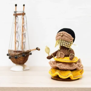 Oxum em Amigurumi - Artesanato e Personalizados