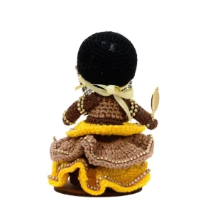 Oxum em Amigurumi - Artesanato e Personalizados