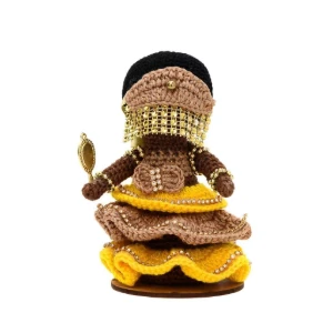 Oxum em Amigurumi - Artesanato e Personalizados