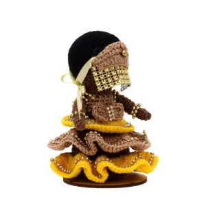 Oxum em Amigurumi - Artesanato e Personalizados
