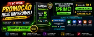 Gateway De Pagamentos + Pacote Com 5 Sistemas/ Entregar auto - Sites, Lojas e Sistemas Prontos Sites e Scripts