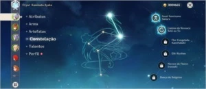 AR51 - Ayaka C2, Child, Diluc, Jean e Keqing + Orgulho Celes - Genshin Impact