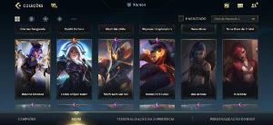 Conta main sup, belíssima - League of Legends: Wild Rift LOL WR