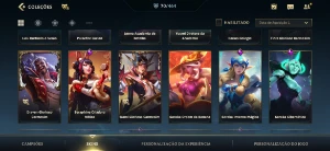 Conta main sup, belíssima - League of Legends: Wild Rift LOL WR