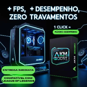 Akm Boost Para League Of Legends – Mais Fps E Menos Lag
