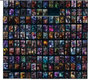 Conta Gold 3 na flex e na solo/duo com 123 skins - League of Legends LOL