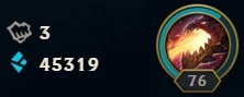 Conta League Of Legends 262 skins / Todos os champions LOL