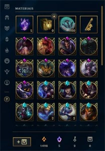 Vendo Conta Ouro 1 ,231 skins , lv 737 , todos os campeos - League of Legends: Wild Rift LOL WR